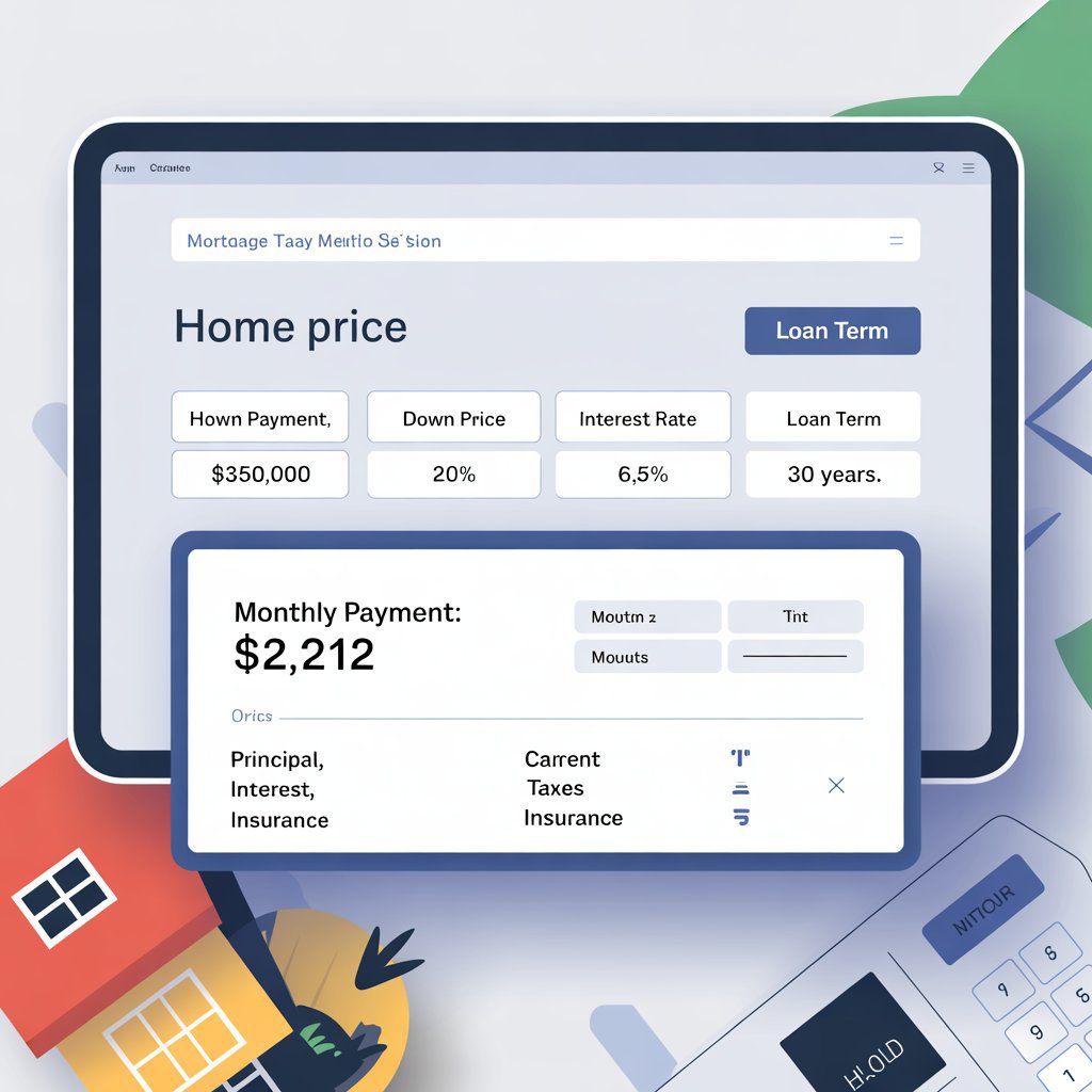 Monthly Mortgage Payment Calculator